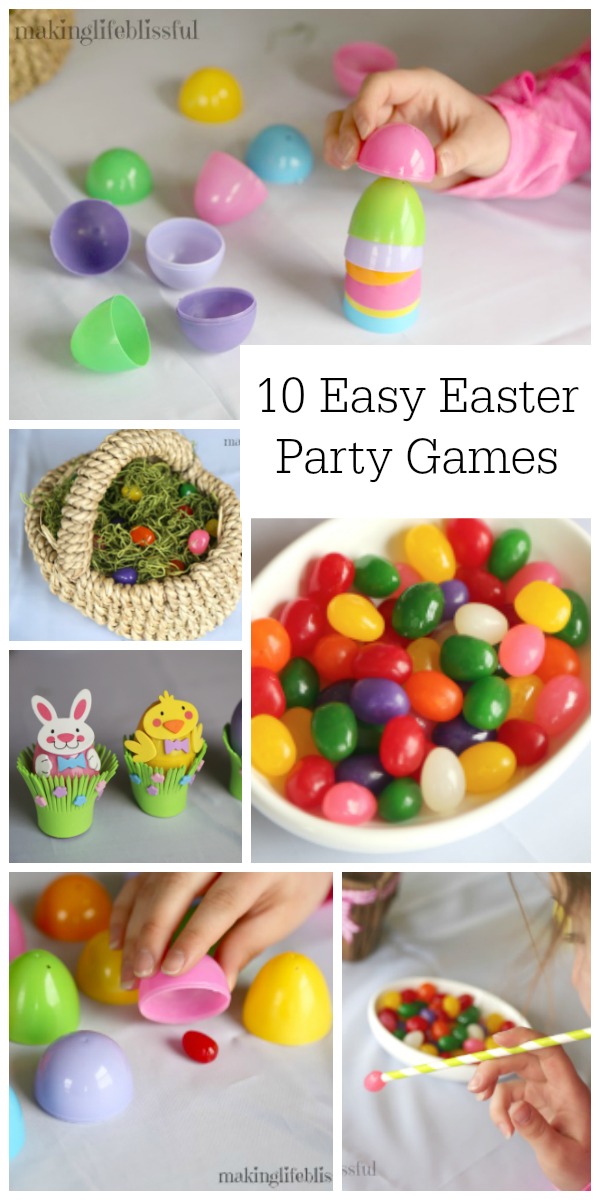 Easy MINUTE to WIN IT Games for Easter to With the Family!