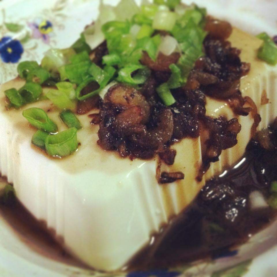 Little Cookery Book Steamed Tofu with Dried Shrimp and Shallot
