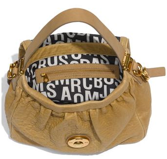 marc jacobs flap leather shoulder bag