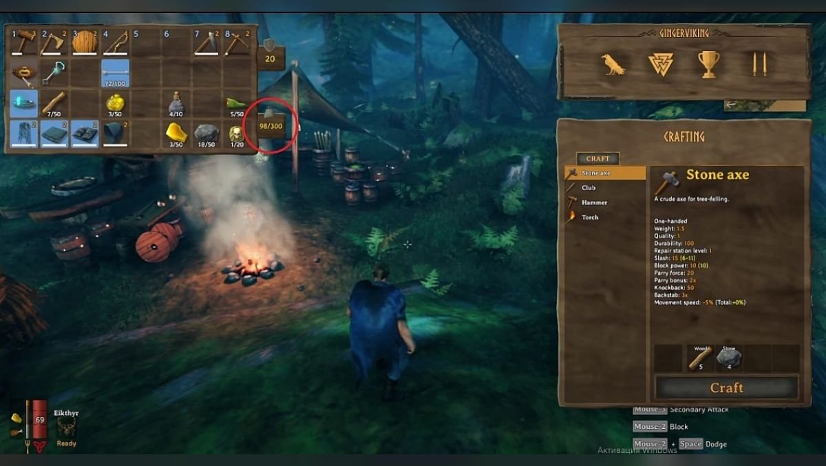 How to increase health, stamina and inventory in Valheim