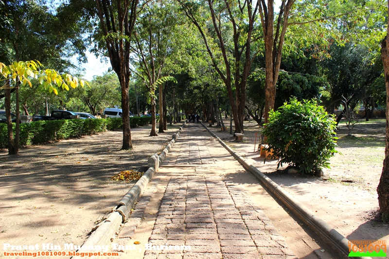 Travel around the world. Prasat Hin Mueang Tam