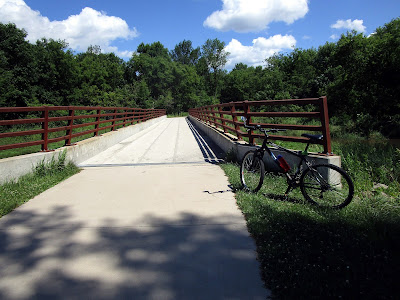 Bike and bridge