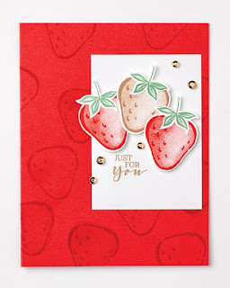 16 Project Ideas for Stampin' Up! Sweet Strawberry Bundle ~ www.juliedavison.com #stampinup