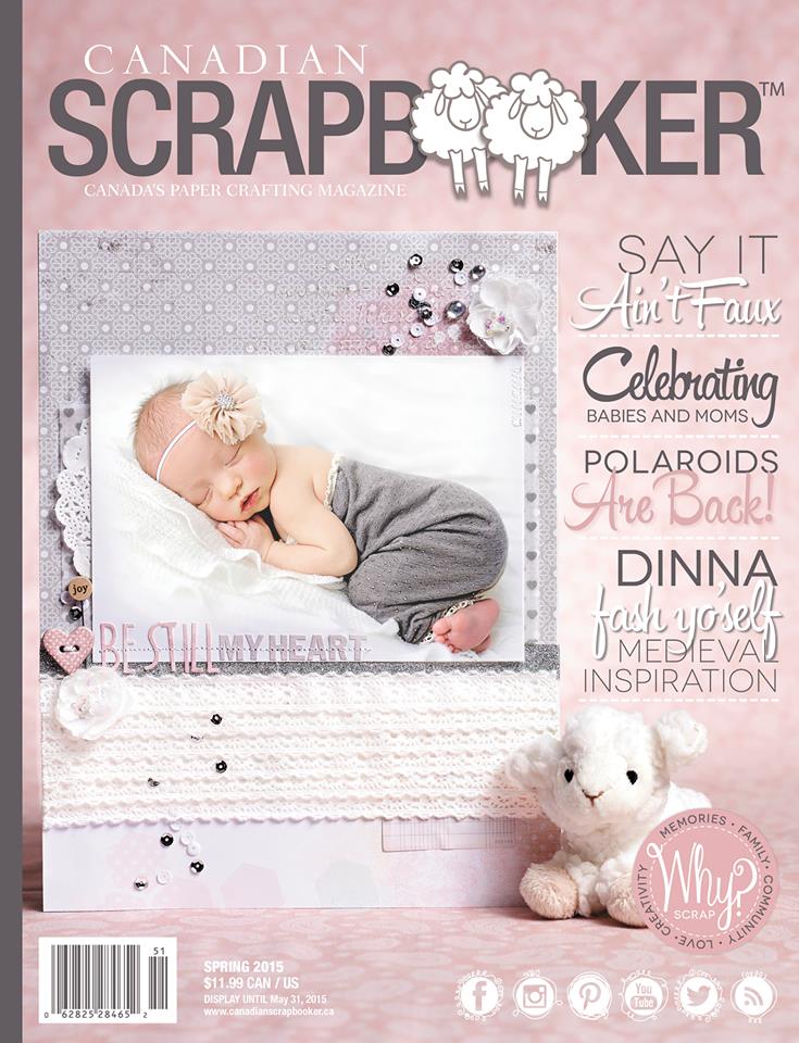 Canadian Scrapbooker Magazine - Spring 2015