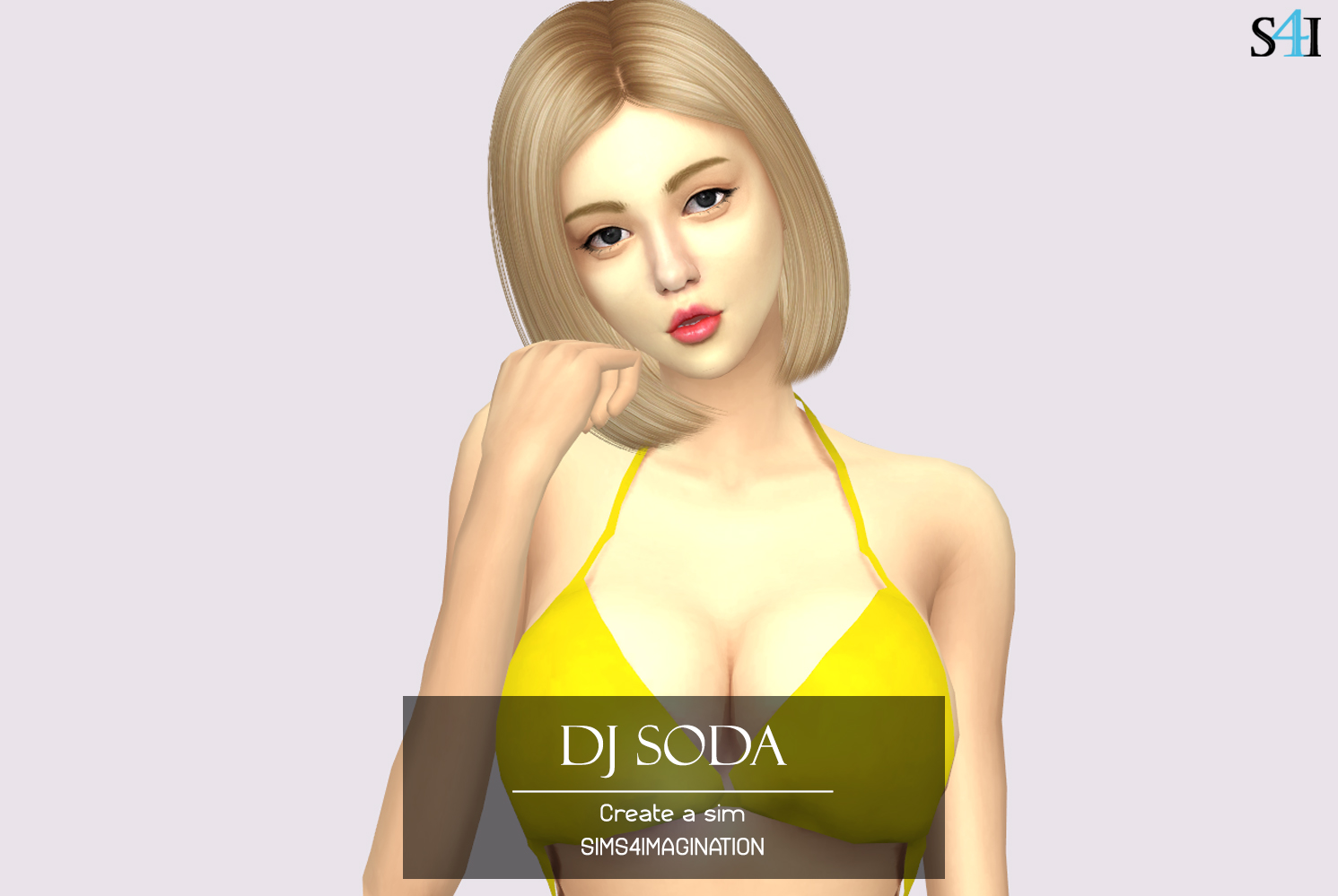Korean Dj Soda Porn - My Sims 4 CAS: DJ Soda - Imagination Sims 4 CAS