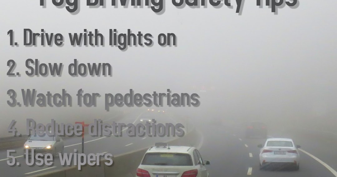 Palouse Driver Safety Campaign Blogs Foggy Driving Tips