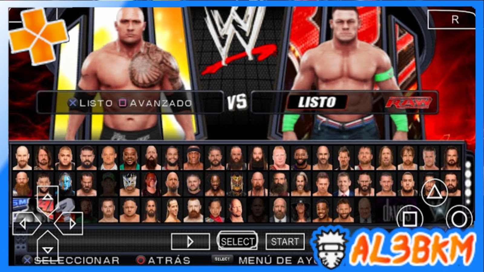 تحميل لعبة WWE SMACKDOWN VS RAW 2011 psp لمحاكي ppsspp من ميديا فاير