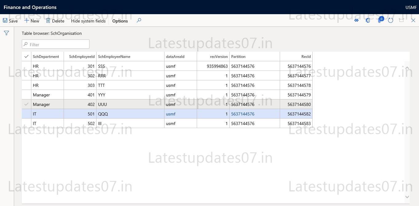 Create delete actions in D365FO Explained