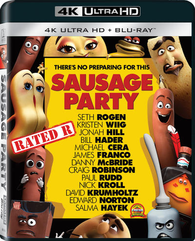 Sausage Party (2016) 2160p HDR BDRip Dual Latino-Inglés [Subt. Esp] (Animación. Comedia)