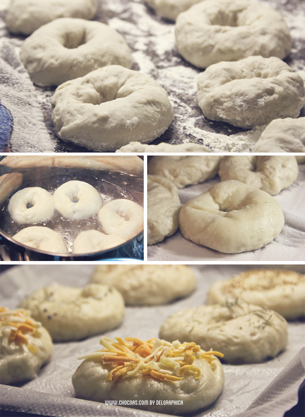 Receta bagels