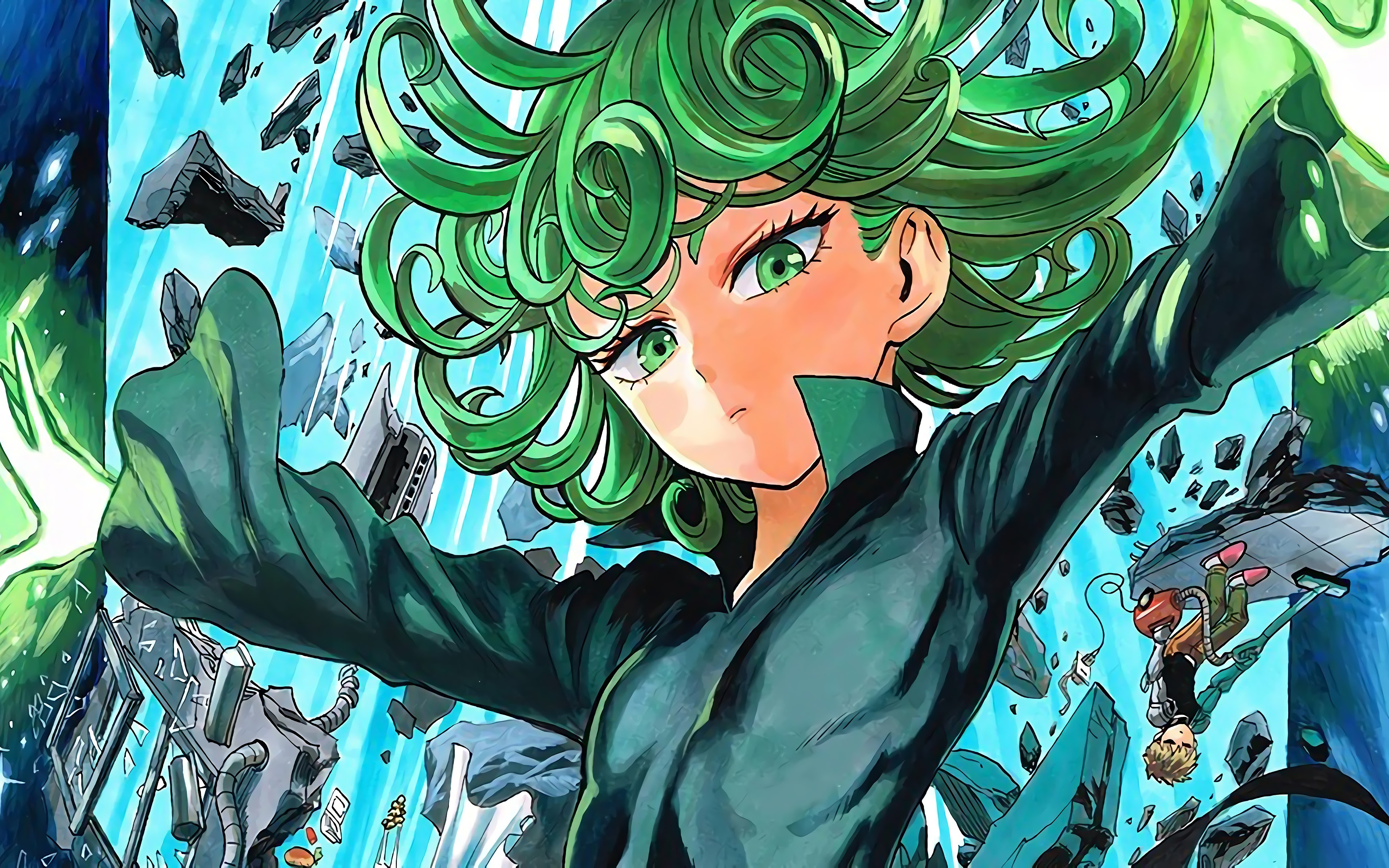 Tatsumaki, One Punch Man, 4K, #118 Wallpaper PC Desktop