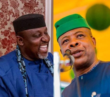 The order to arrest me only adds to their continued disrespect for my family - Rochas Okorocha replies Governor Ihedioha