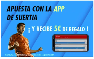 suertia apuesta app y 5 euros regalo 9-11 marzo 2021 suertia apuesta app y 5 euros regalo 9-11 marzo 2021