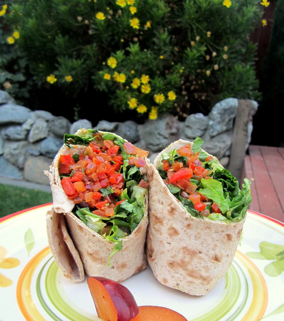 Whole Wheat Vegetarian Lavash Wraps Few Minute Wonders