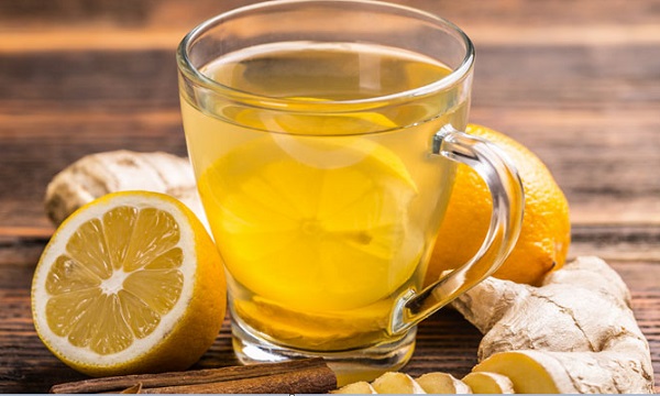Method of action of ginger-lemon syrup for slimming