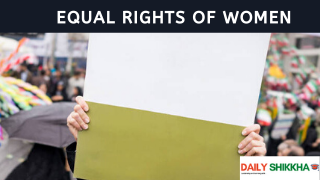 paragraph on the Equal Rights of Women