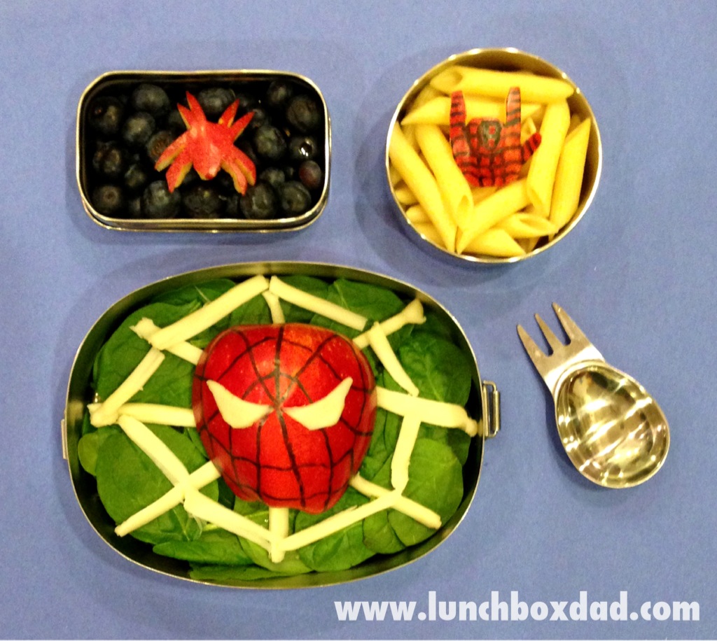 Lunchbox Dad: Week 21: Spiderman