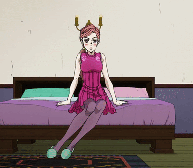 Anime Feet: Jojo's Bizarre Adventure: Shinobu Kawajiri (Season 3