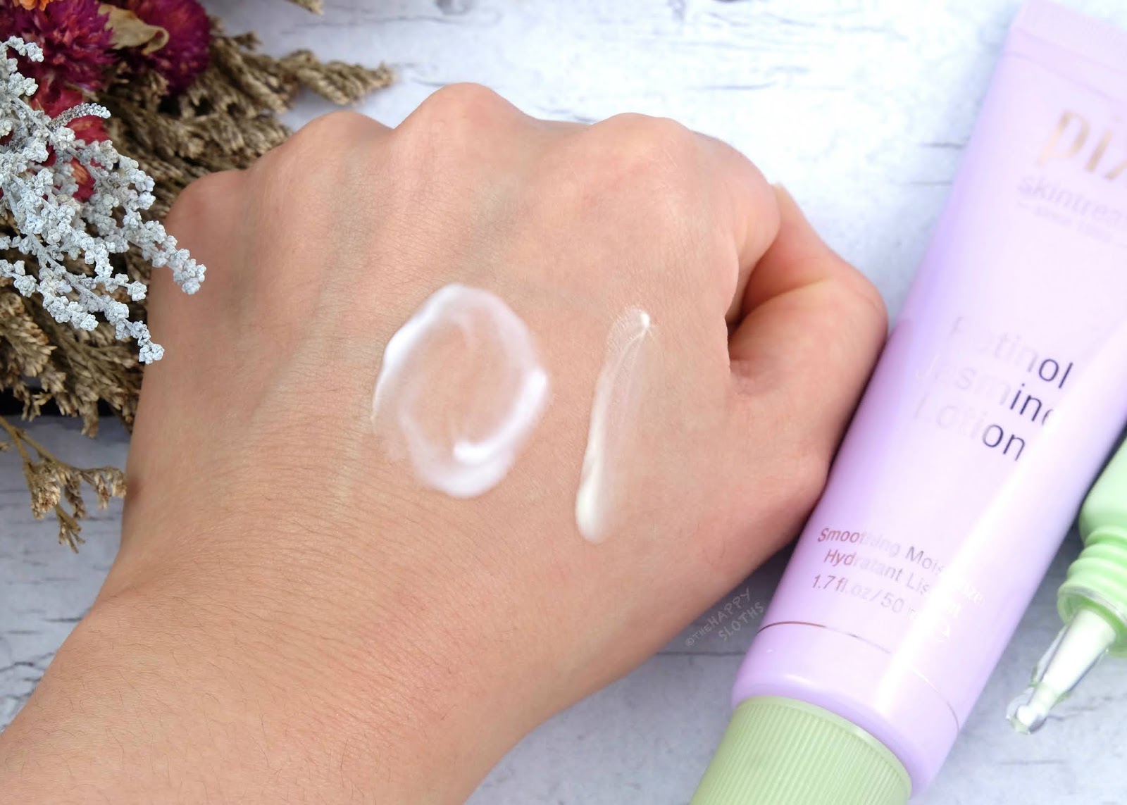 Pixi Beauty Retinol & Jasmine Collection Review The Happy Sloths