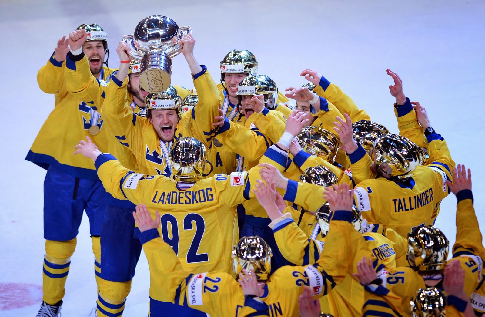 Сколько раз становилась чемпионом сборная команда швеции