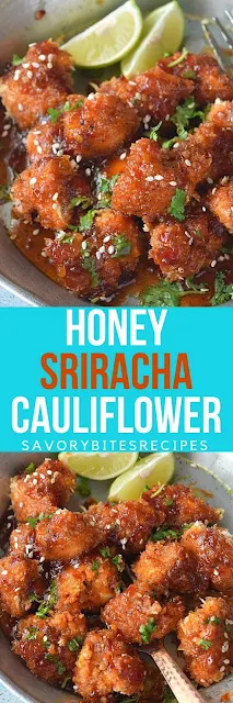 Honey Sriracha Cauliflower