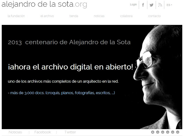santamarta arquitectos: Archivo digital del arquitecto Alejandro de la Sota