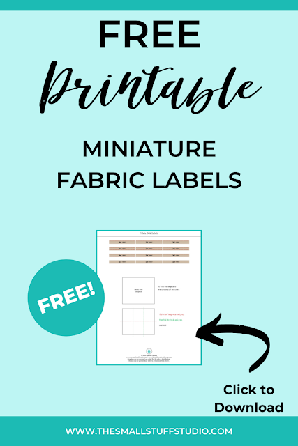 Printable Fabric Labels The Small Stuff Studio