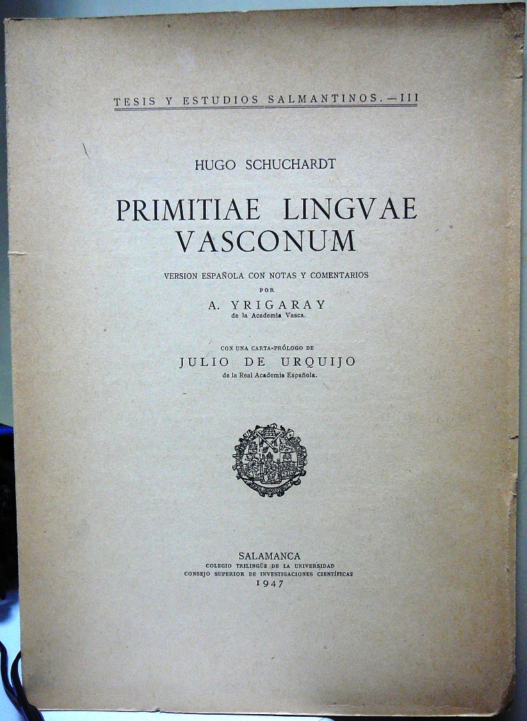 Oportunitats i saldos 3 x 2 “Primitiae linguae vasconum”