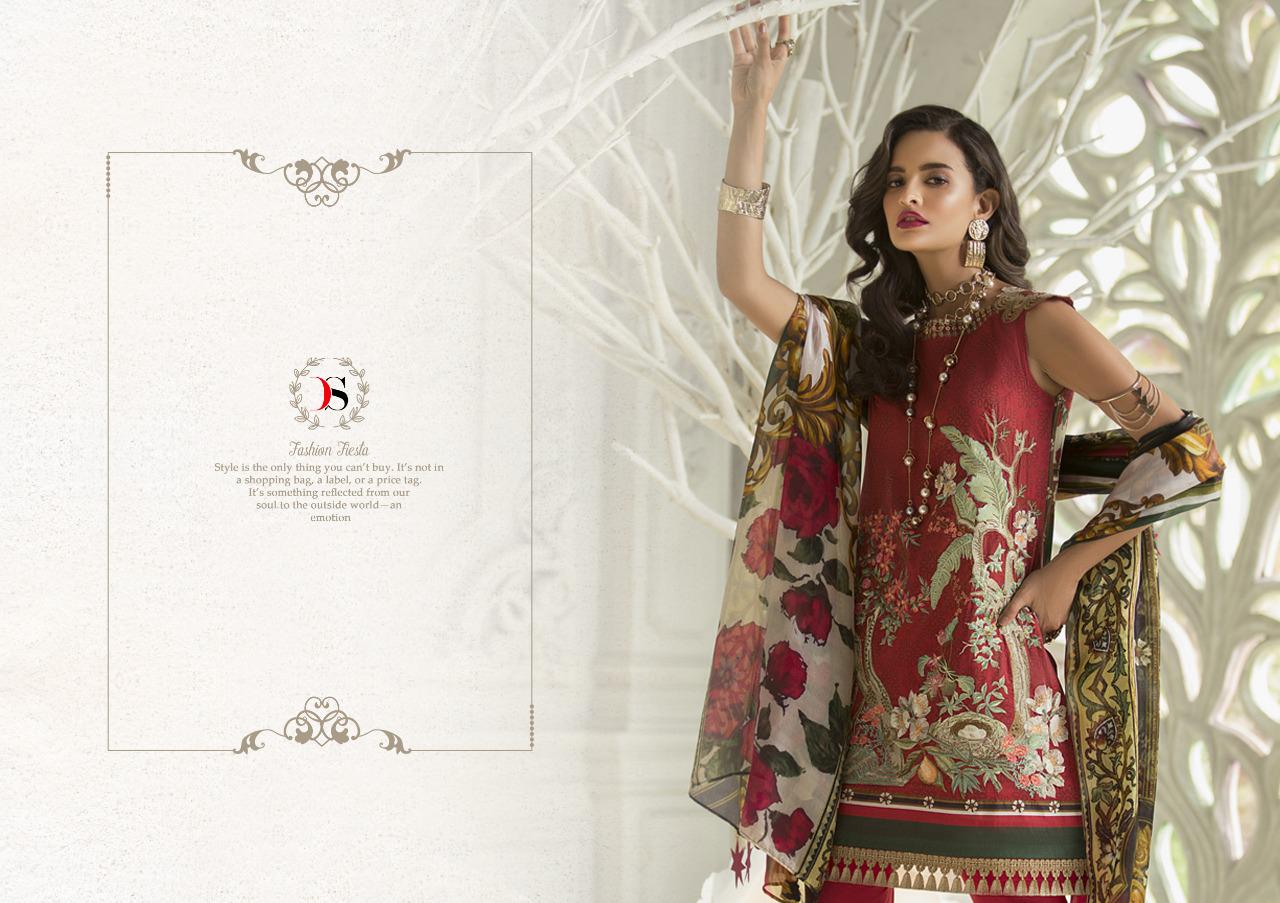 Deepsy Elan Silk vol 7 pakistani Suits catalog wholesaler - Diwan Fashion