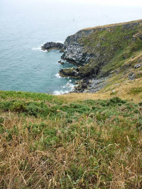 Travel Ireland by Train from Dublin: Cliff views in Howth Ireland
