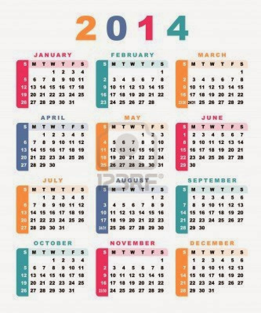 Calendario 2014 para imprimir | 2016 Blank Calendar - calendar en - WWW
