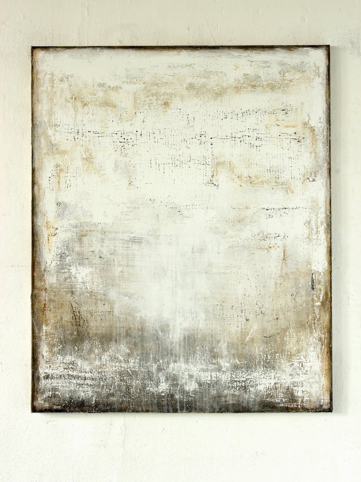 Lovely Atmospheric Abstract Painting By Christian Hetzel