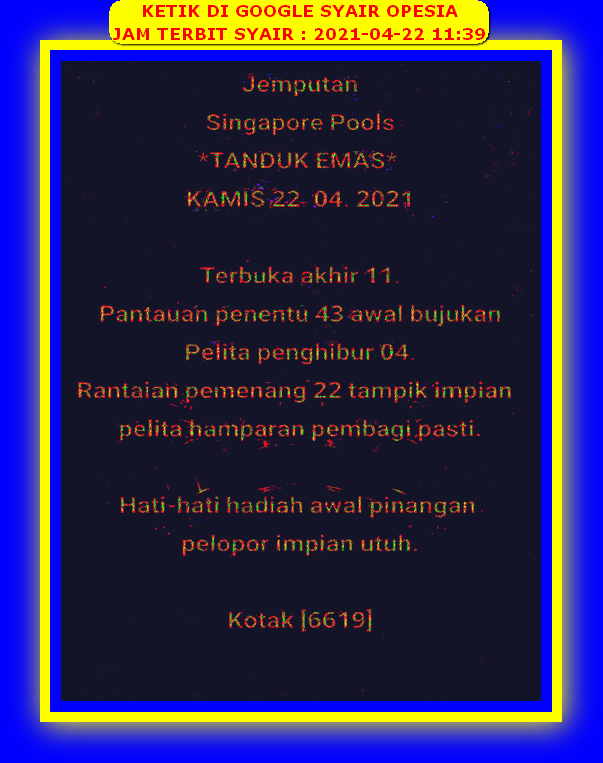 PREDIKSI SGP YOHII