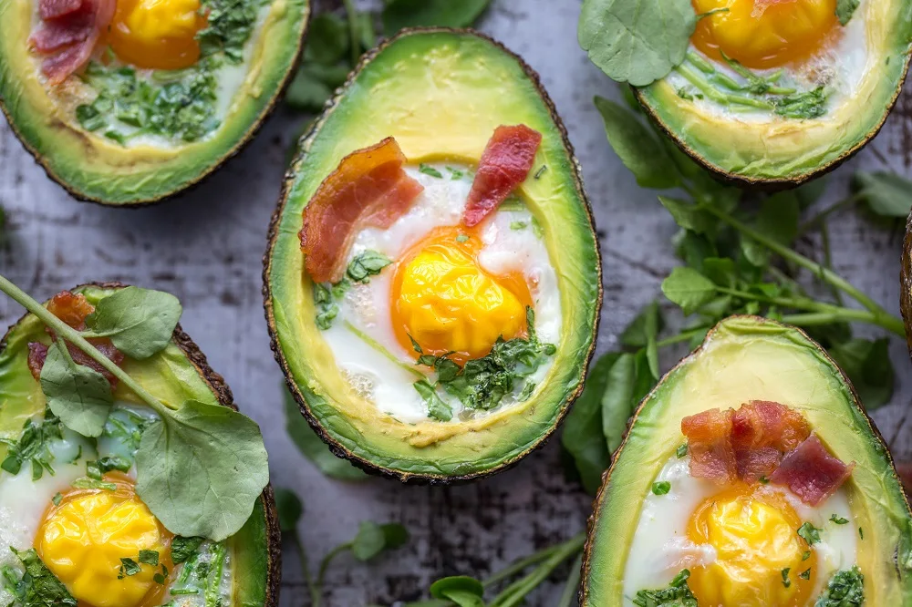 Baked Egg Avocado And Watercress Boats: Great For Brunch