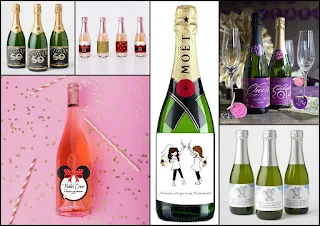 Free Printable Champagne Labels.