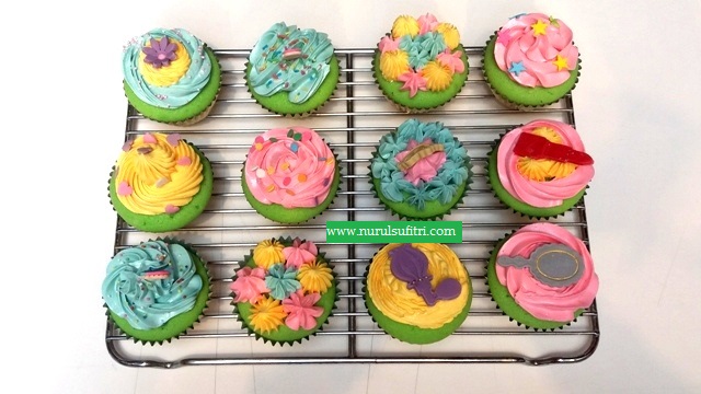 12 cupcakes yang dibuat rafa masak bersama barbie resep es teler chef stella lowis nurul sufitri blogger