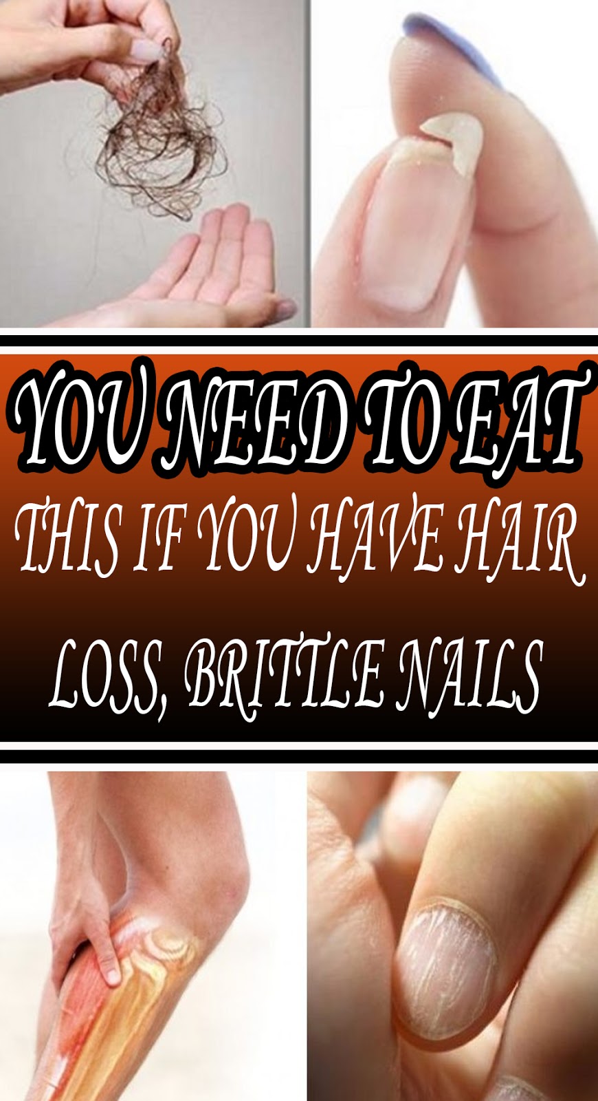 YOU NEED TO EAT THIS IF YOU HAVE HAIR LOSS, BRITTLE NAILS OR YOU'RE NOT