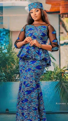 40+ Nigerian Ankara Skirt and Blouse Styles for Ladies 2021