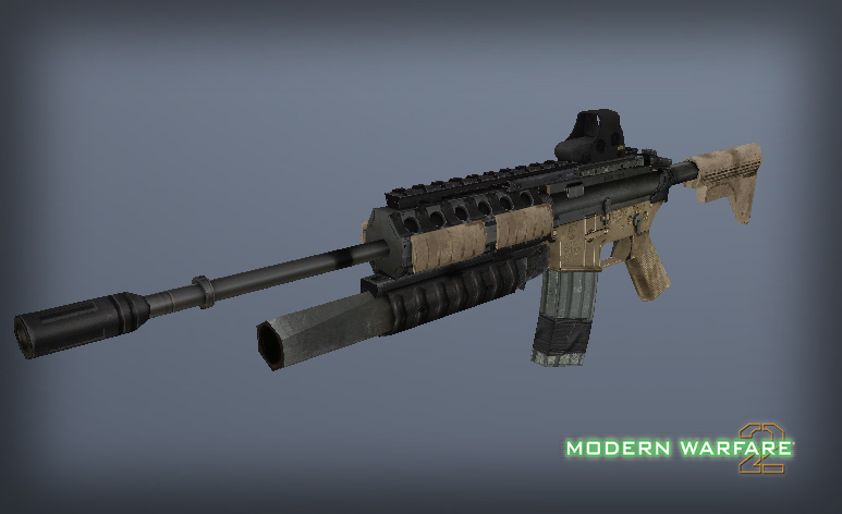 REL MW2 M4A1 Grenadier w/ holographic sight - Second Sun.