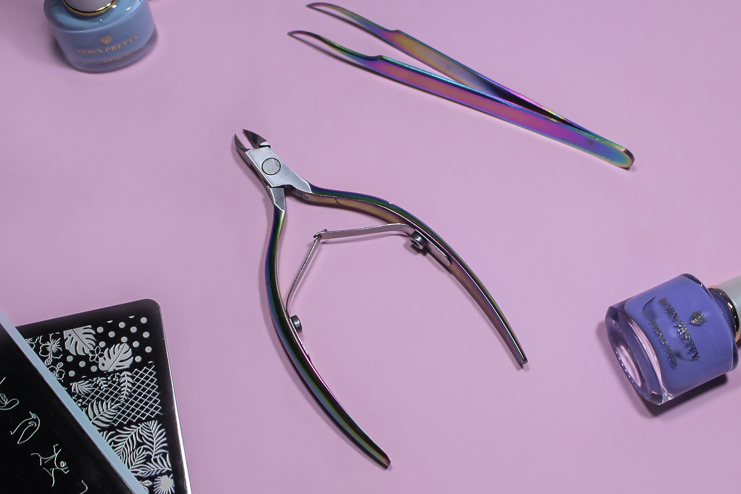 close-up of cuticle nippers