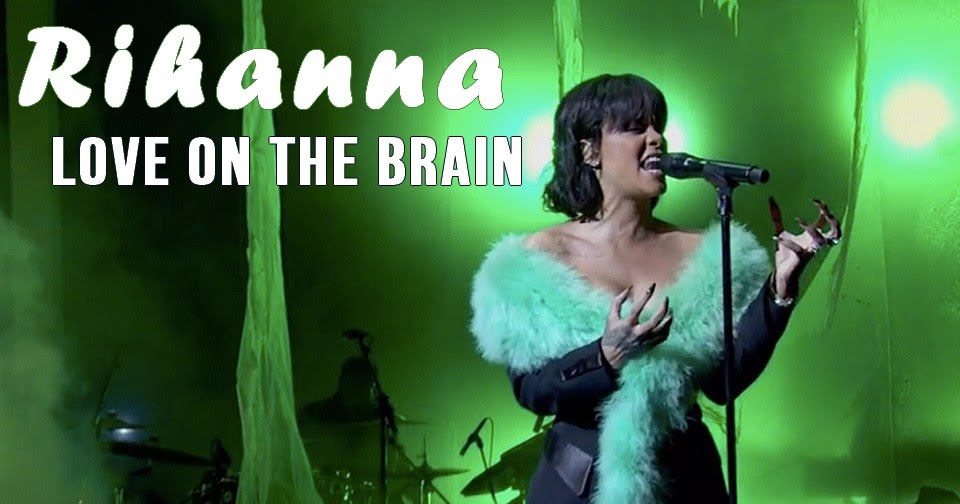 rihanna love on the brain album cover