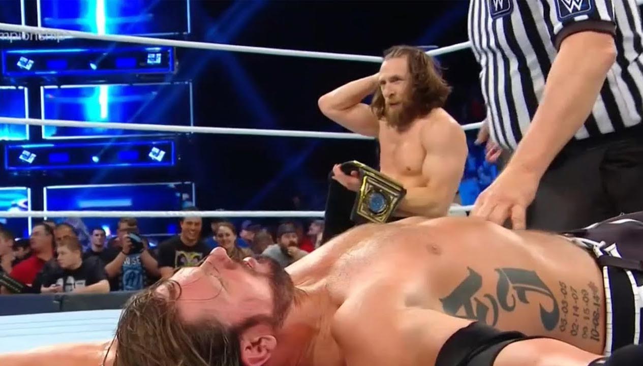 دانيال براين ضد اي جاي ستايلز .. Daniel VS AJ - منصة تجربة دانيال براين ضد اي جاي ستايلز - Daniel VS AJ - منصة تجربة