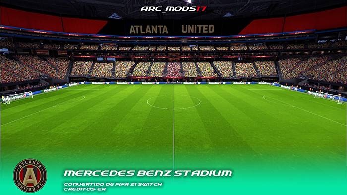 Mercedes Benz Stadium Atlanta United Pes 2017 Patch Pro Evolution Soccer