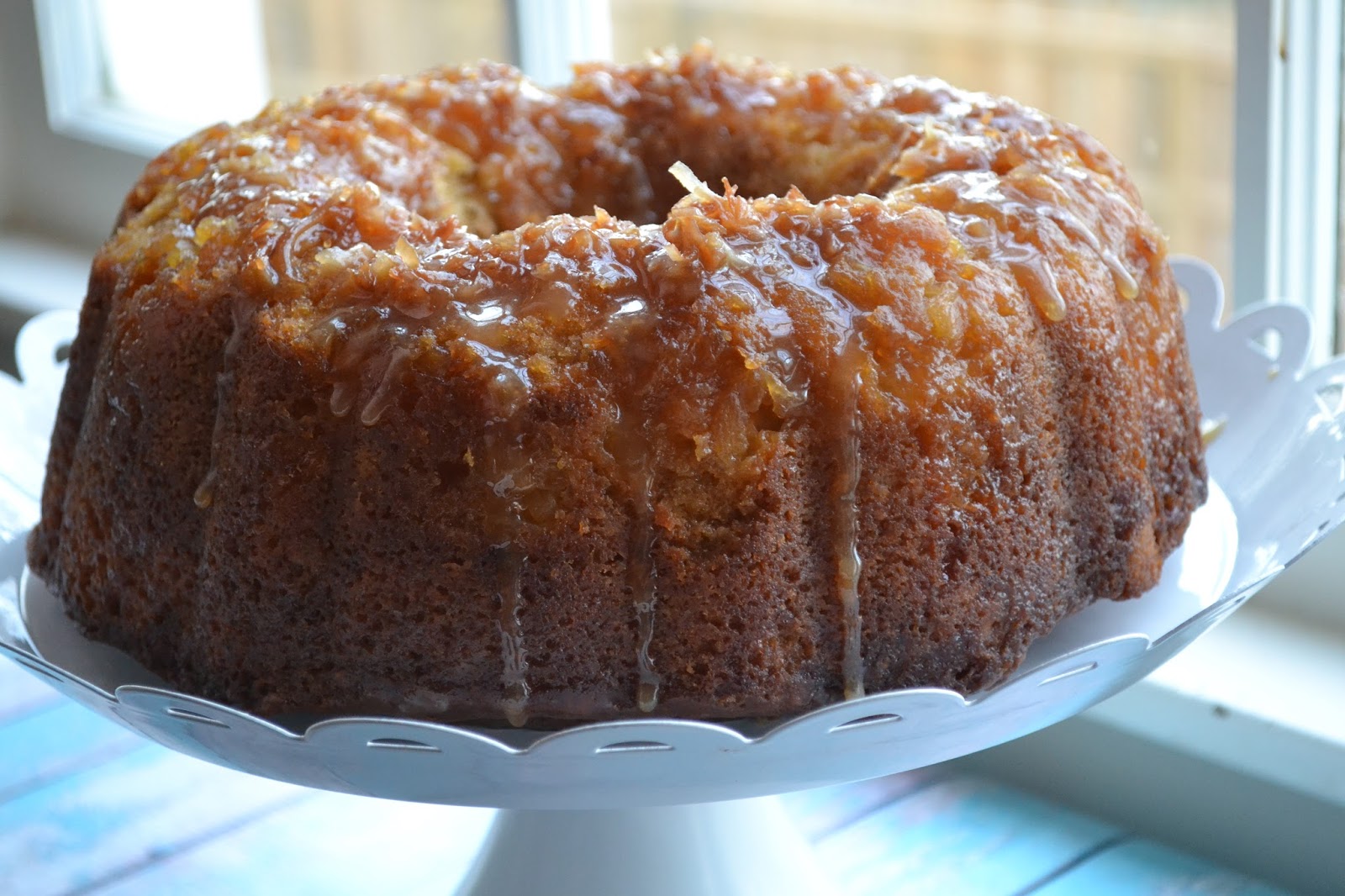 BundtBakers Pina Colada Rum Bundt Cake