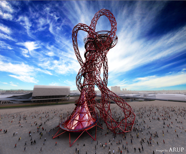 Le plus grand toboggan au monde à Londres, ouverture en Juin ! 1 aol 08 London2012 Orbit