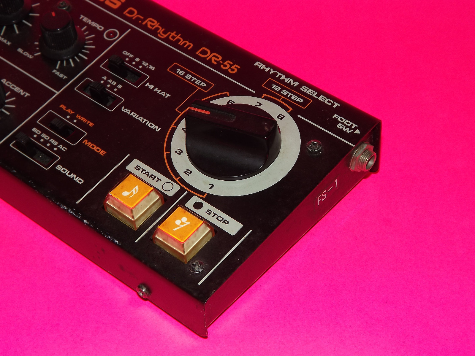 MATRIXSYNTH Vintage Boss DR55 Analog Drum Machine Synth SN 144700