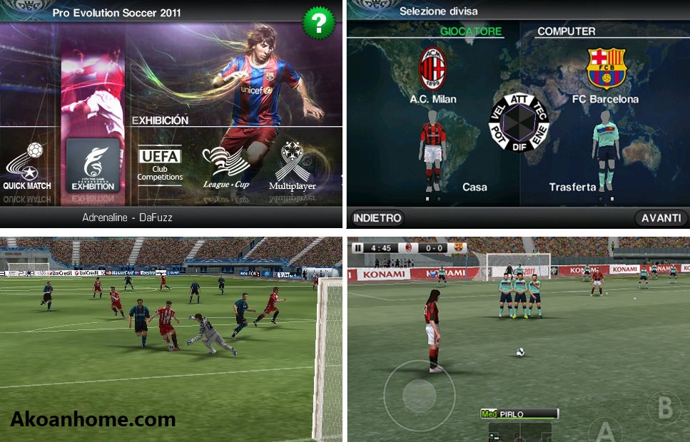 تحميل لعبة Pes 2011 Mod Pes 2020 للاندرويد اخر الانتقالات والاطقم اخر اصدار