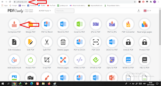 Cara Kompres PDF Online dengan PDF Candy