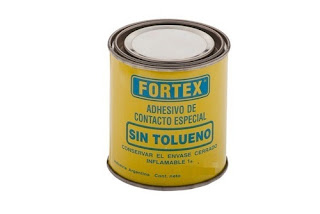 Cemento de contacto sin Tolueno: Fortex Punto Sanitario