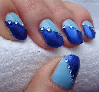 NOTD: Blue-on-Blue
